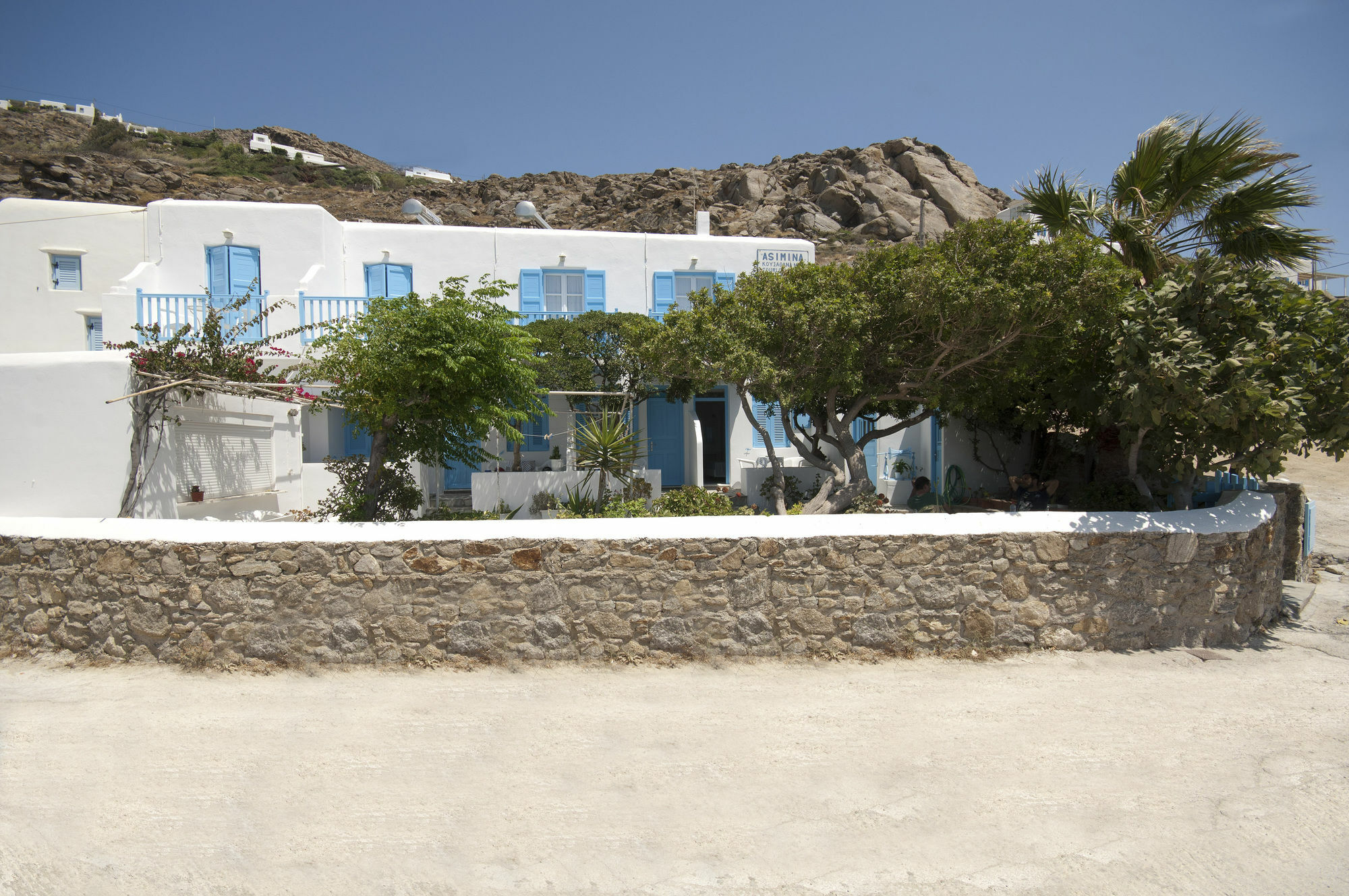 Asimina Hotel Tourlos Eksteriør billede